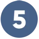 number 5 icon