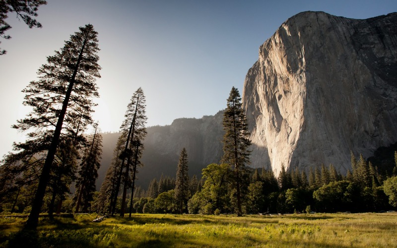 El Capitan on a sunny afternoon